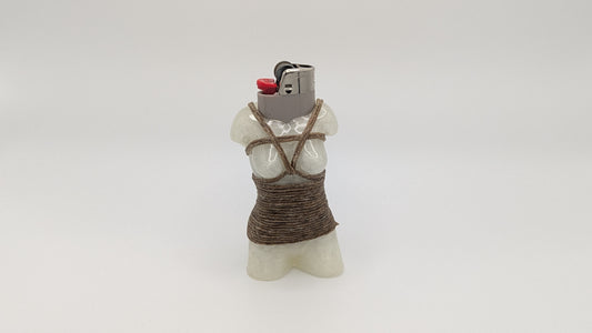 Shibari Lady Lighter Cover