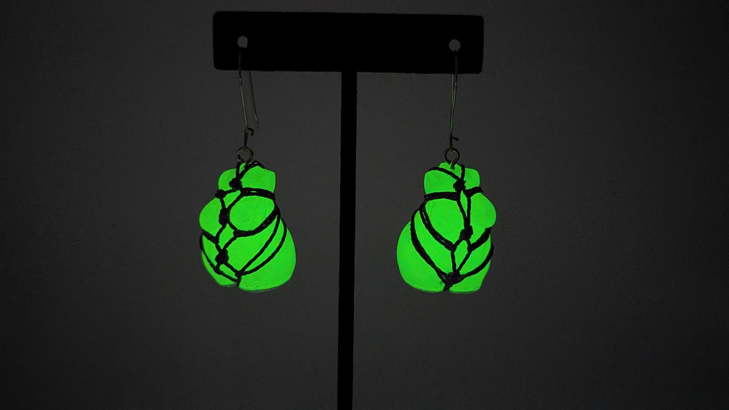 Shibari Torso Earrings XL