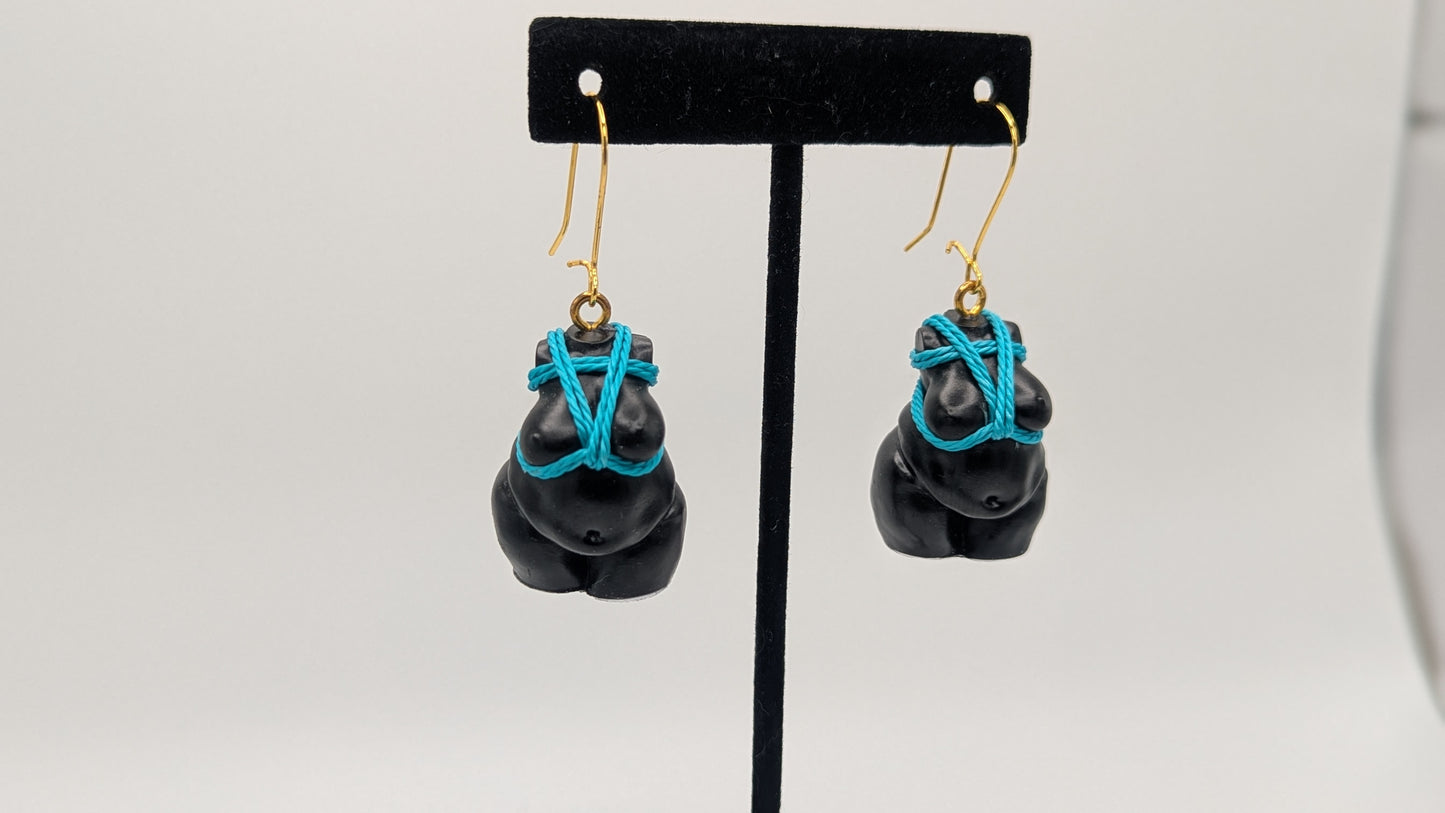 Shibari Torso Earrings XL